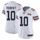 Women Nike Bears 10 Mitchell Trubisky White 2019 100th Season Alternate Classic Vapor Untouchable Limited Jersey Dzhi,baseball caps,new era cap wholesale,wholesale hats